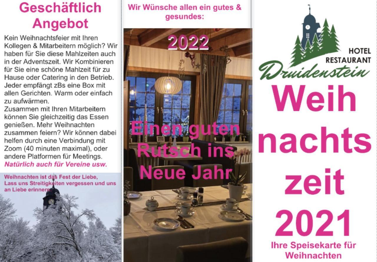 Hotel & Restaurant Druidenstein Trautenstein Экстерьер фото